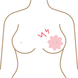 胸(乳房)の張り・痛み